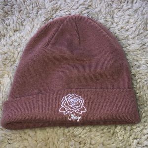 🌹Zumiez Pink Obey Beanie 🌹